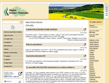 Tablet Screenshot of orlicko-trebovsko.cz